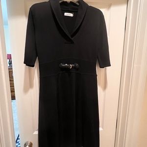 Calvin Klein-L-Black Dress